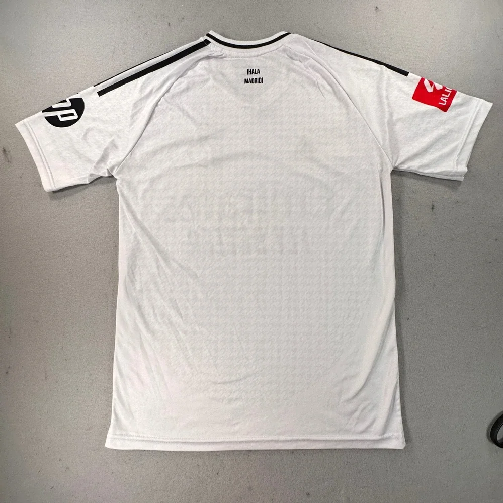 Adidas Real Madrid Home Jersey White Emirates Fly Better Mens Small LALIGA HP